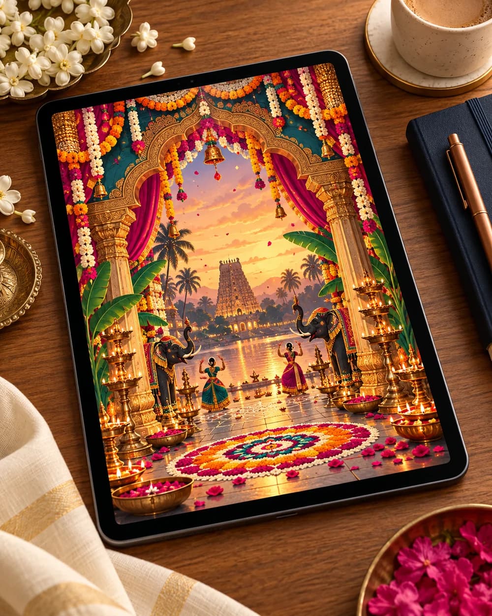 An illustrative cultural-event poster concept, ready to inspire a brief for your own event.